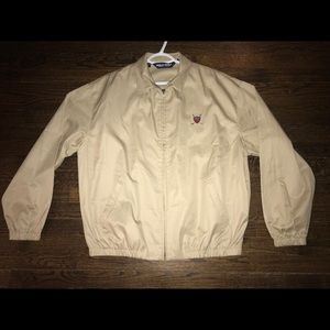 Polo Golf khaki wind breaker jacket